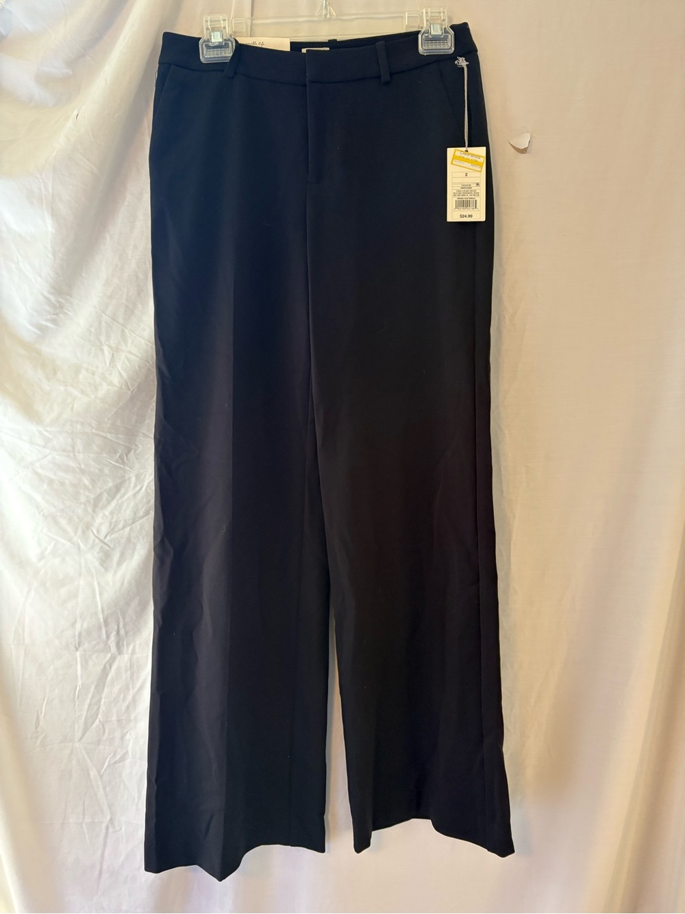 a new day Black Wide Leg Women's Dress Pants